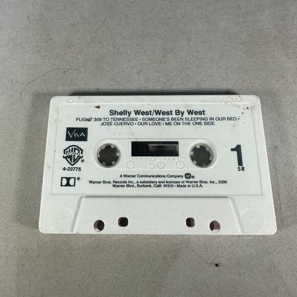 Shelly West West By West Cassette Tape Country Music 1983 Warner Bros Records - Picture 3 of 4